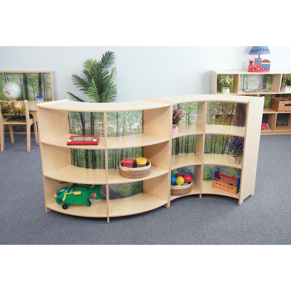 Nature View Serenity Curve-In Cabinet