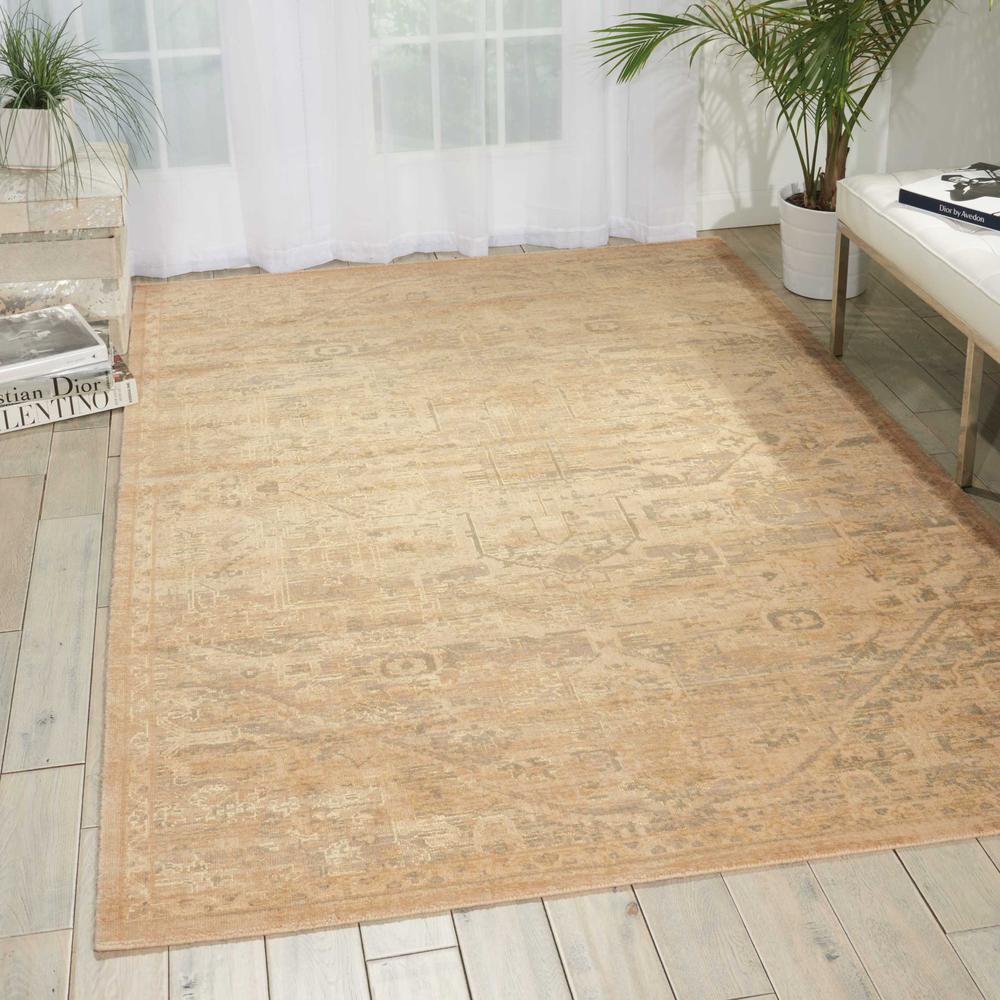 Silk Elements Area Rug, Sand, 9'9" x 13'