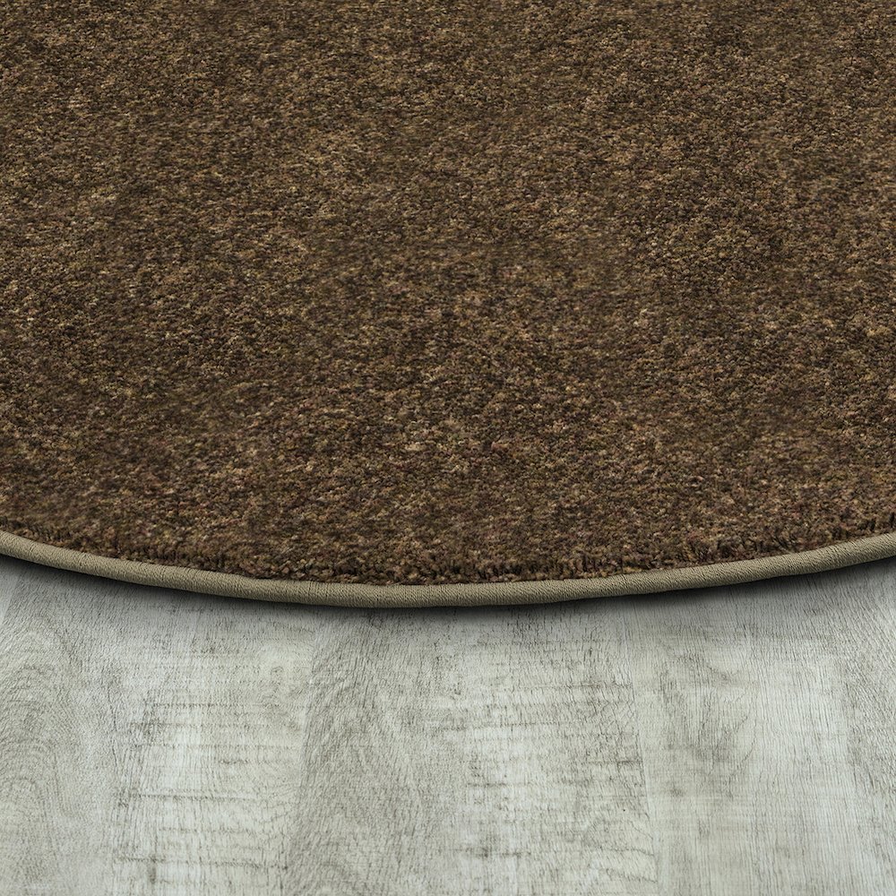 Kid Essentials Endurance 12' x 7'6" Oval Area Rug in Color Brown