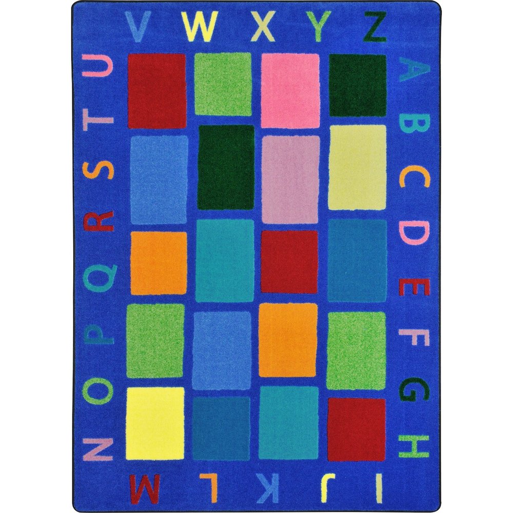 Kid Essentials My Space 10'9" x 13'2" Area Rug in Color Multi
