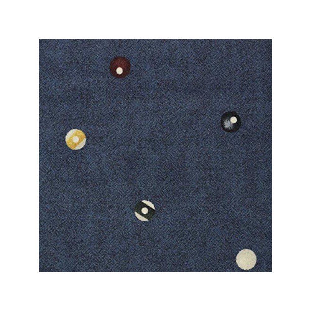 Games People Play Roll the Dice 7'8" x 10'9" Area Rug in Color Navy