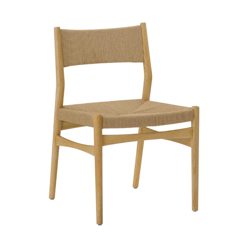 Pasadena Erie 5 Piece Oval Dining Set in Natural Oak Finish