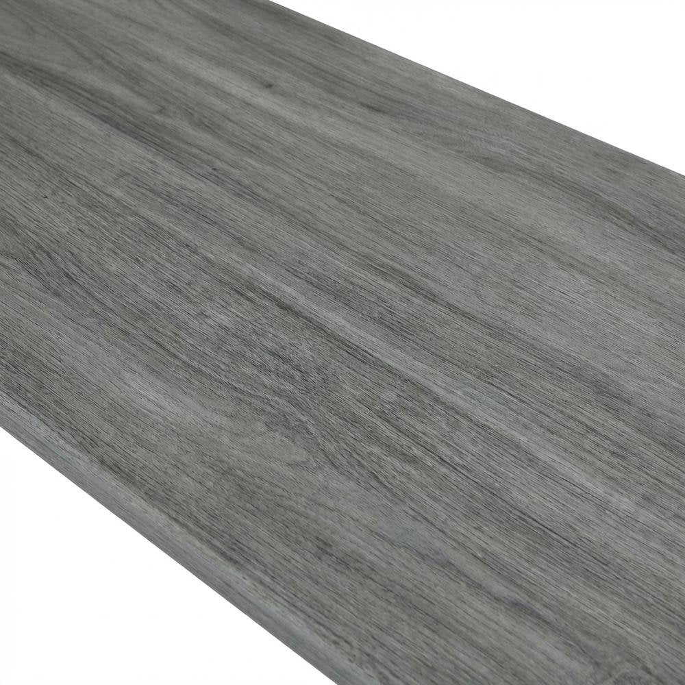 Gray rotating multi-position modern desk for computer workstations, MDF surface