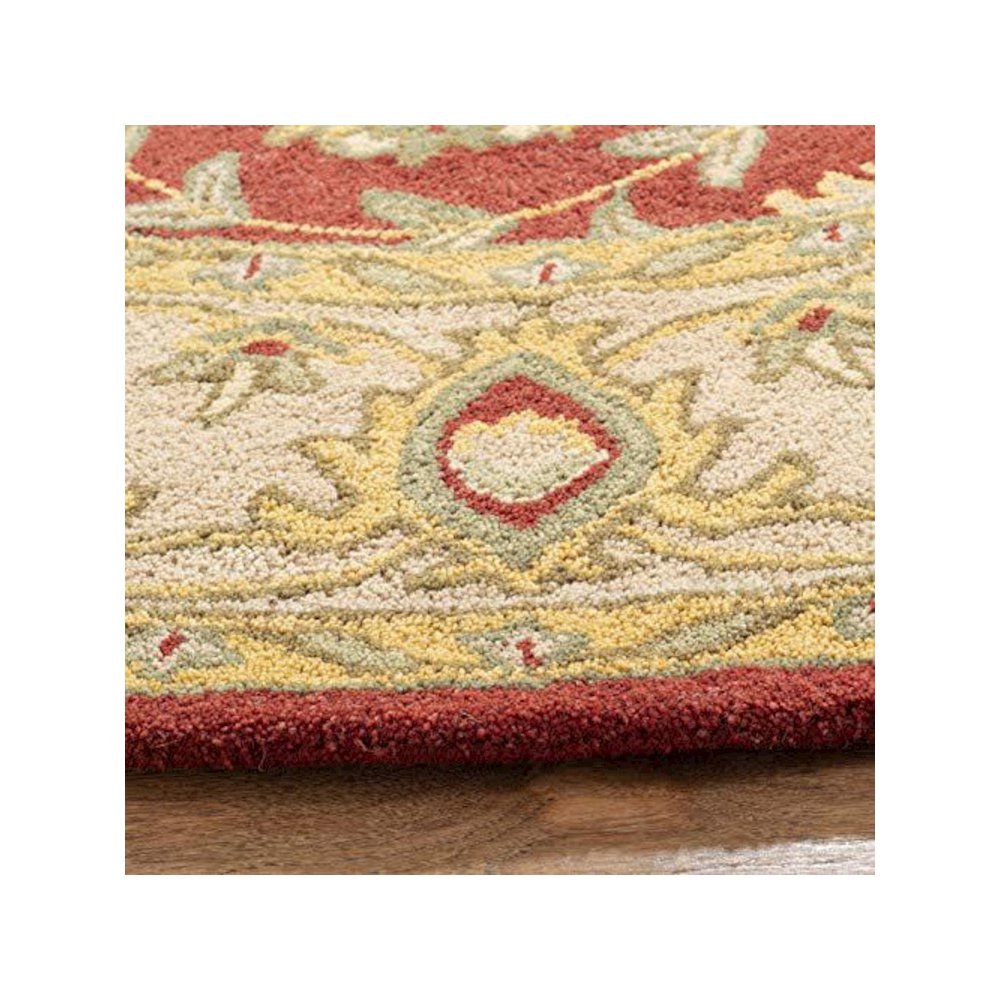 ANTIQUITY, RUST, 3'-6" X 3'-6" Round, Area Rug, AT21A-4R