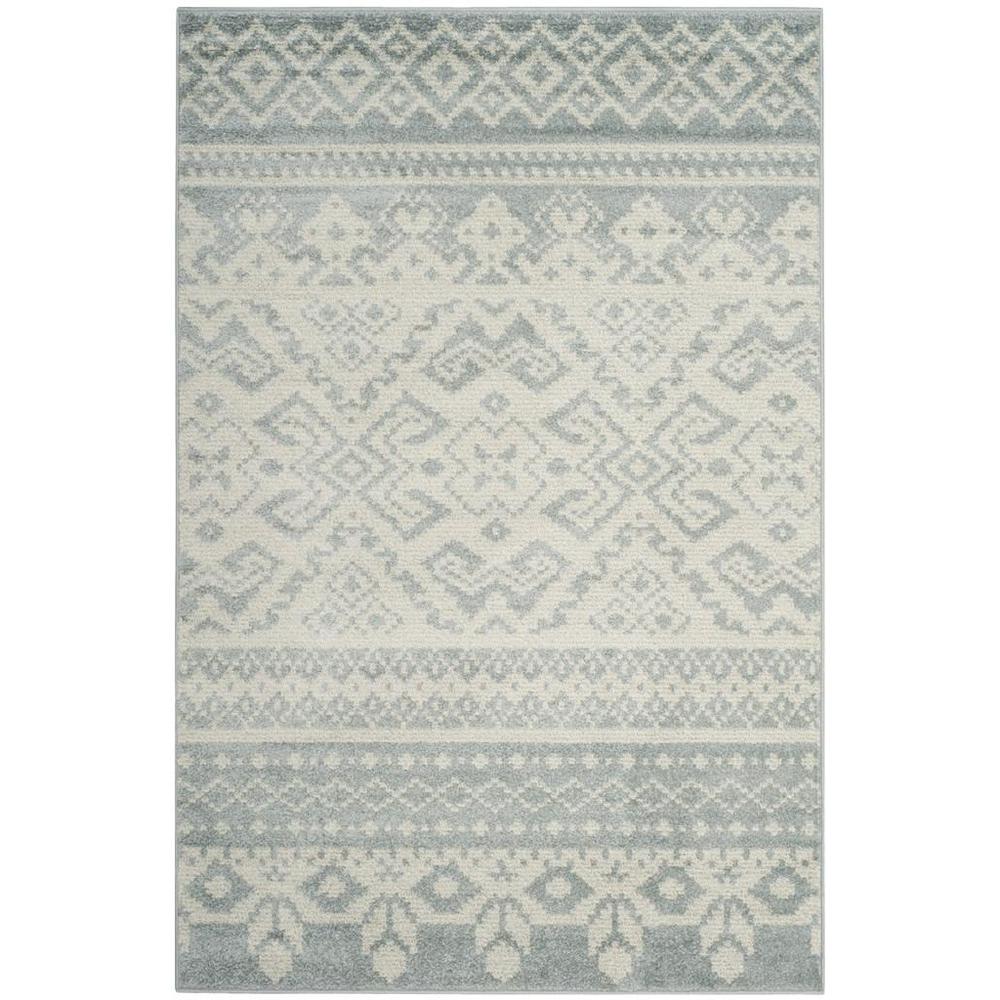 Adirondack, SLATE / IVORY, 5'-1" X 7'-6", Area Rug, ADR107T-5