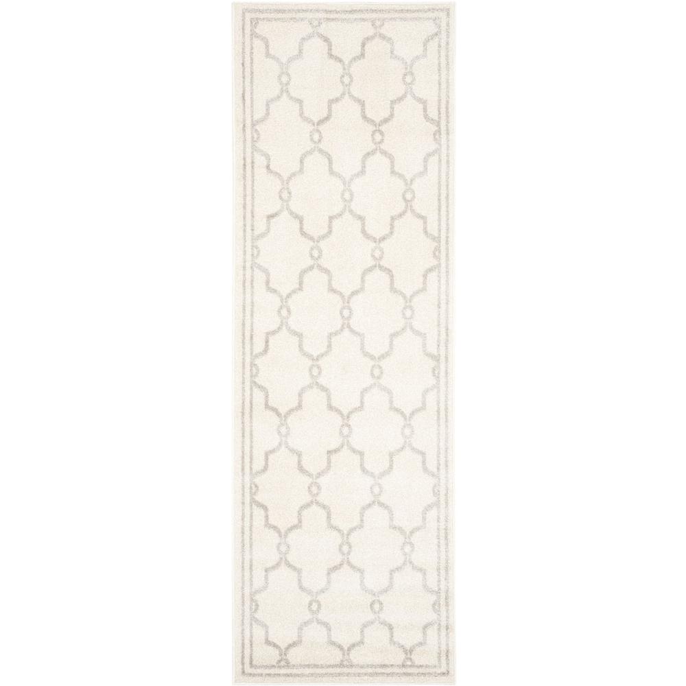 AMHERST, IVORY / LIGHT GREY, 2'-3" X 13', Area Rug