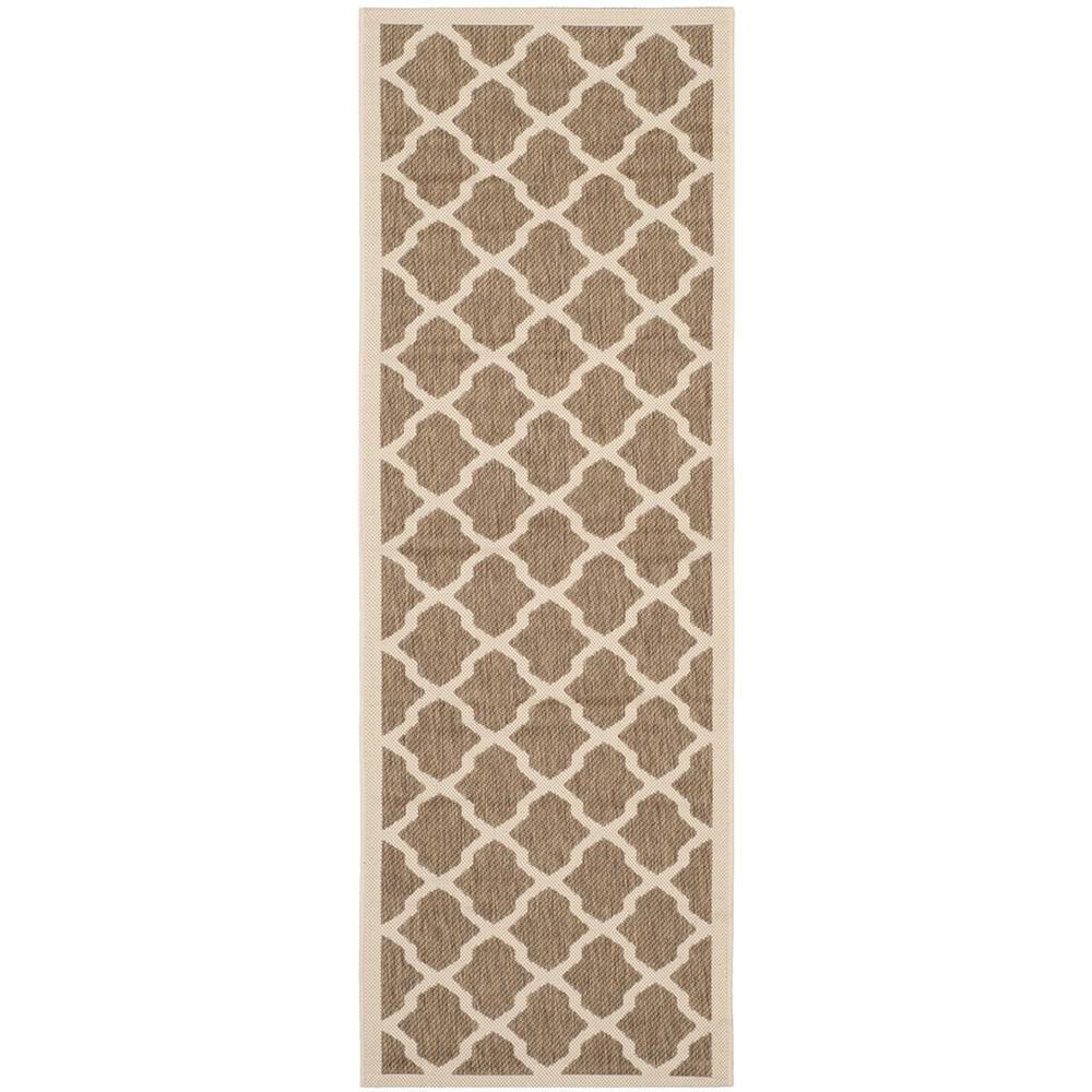 COURTYARD, BROWN / BONE, 2'-3" X 6'-7", Area Rug, CY6903-242-27