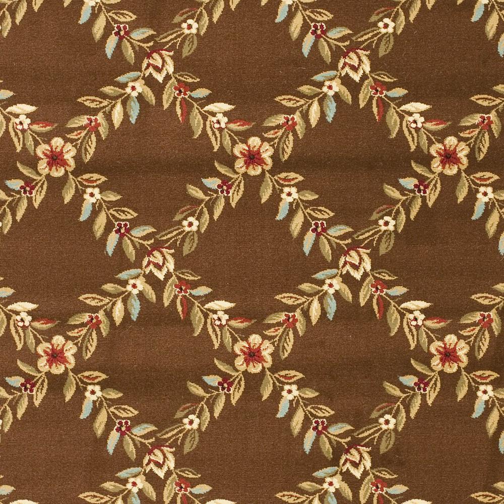 LYNDHURST, BROWN / BROWN, 8'-9" X 12', Area Rug, LNH557-2525-9