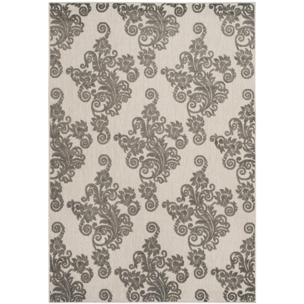 COTTAGE, CREAM / GREY, 6'-7" X 9'-6", Area Rug, COT909C-6