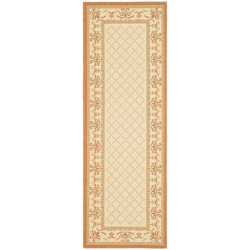 COURTYARD, NATURAL / TERRA, 2'-3" X 6'-7", Area Rug, CY0901-3201-27