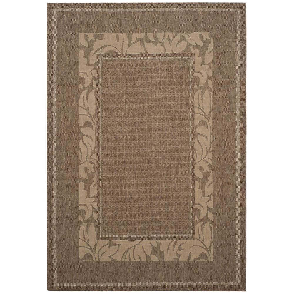 COURTYARD, BROWN / NATURAL, 2'-7" X 5', Area Rug, CY1704-3009-3