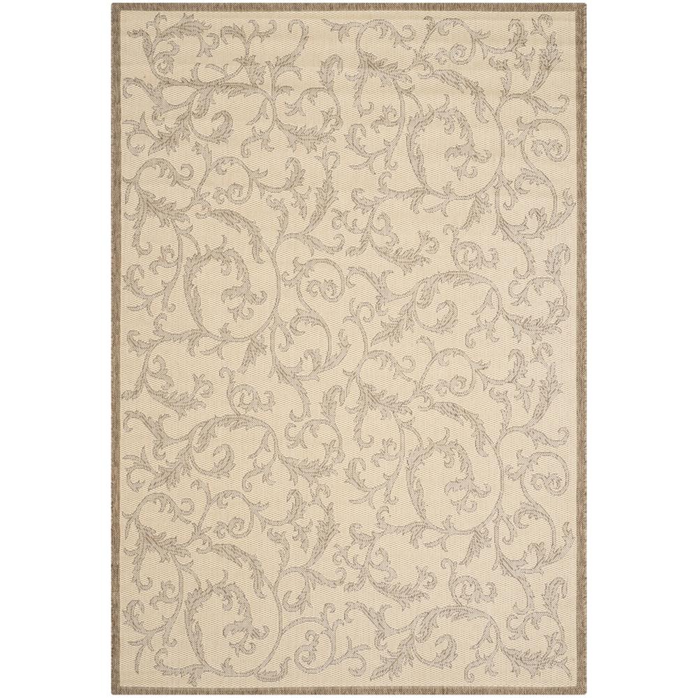 COURTYARD, NATURAL / BROWN, 2'-7" X 5', Area Rug, CY2653-3001-3