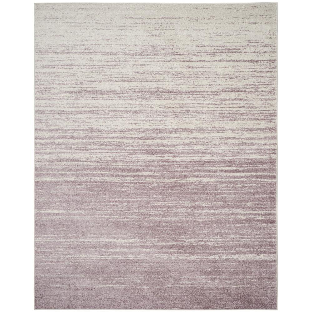Adirondack, CREAM / PURPLE, 8' X 10', Area Rug, ADR113L-8