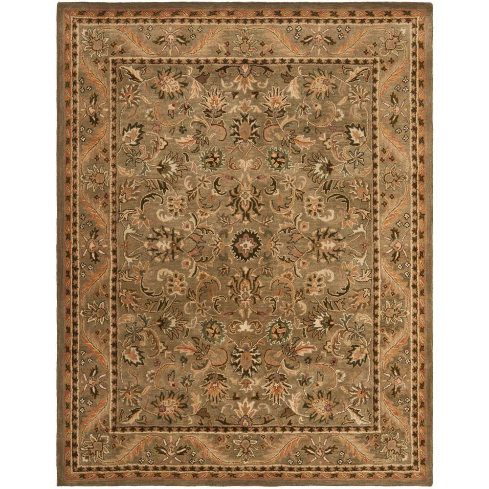 ANTIQUITY, OLIVE / GOLD, 9'-6" X 13'-6", Area Rug