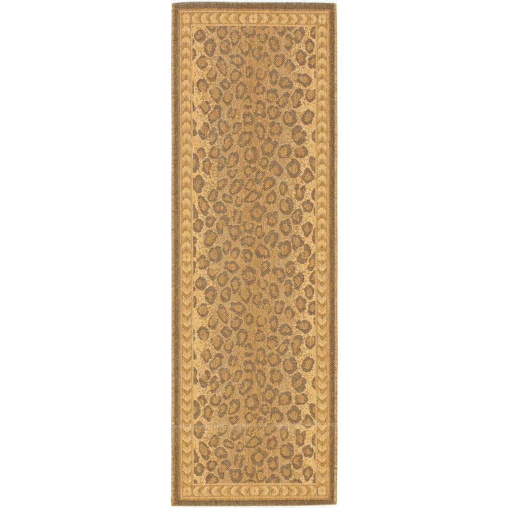 COURTYARD, NATURAL / GOLD, 2'-3" X 10', Area Rug, CY6100-39-210