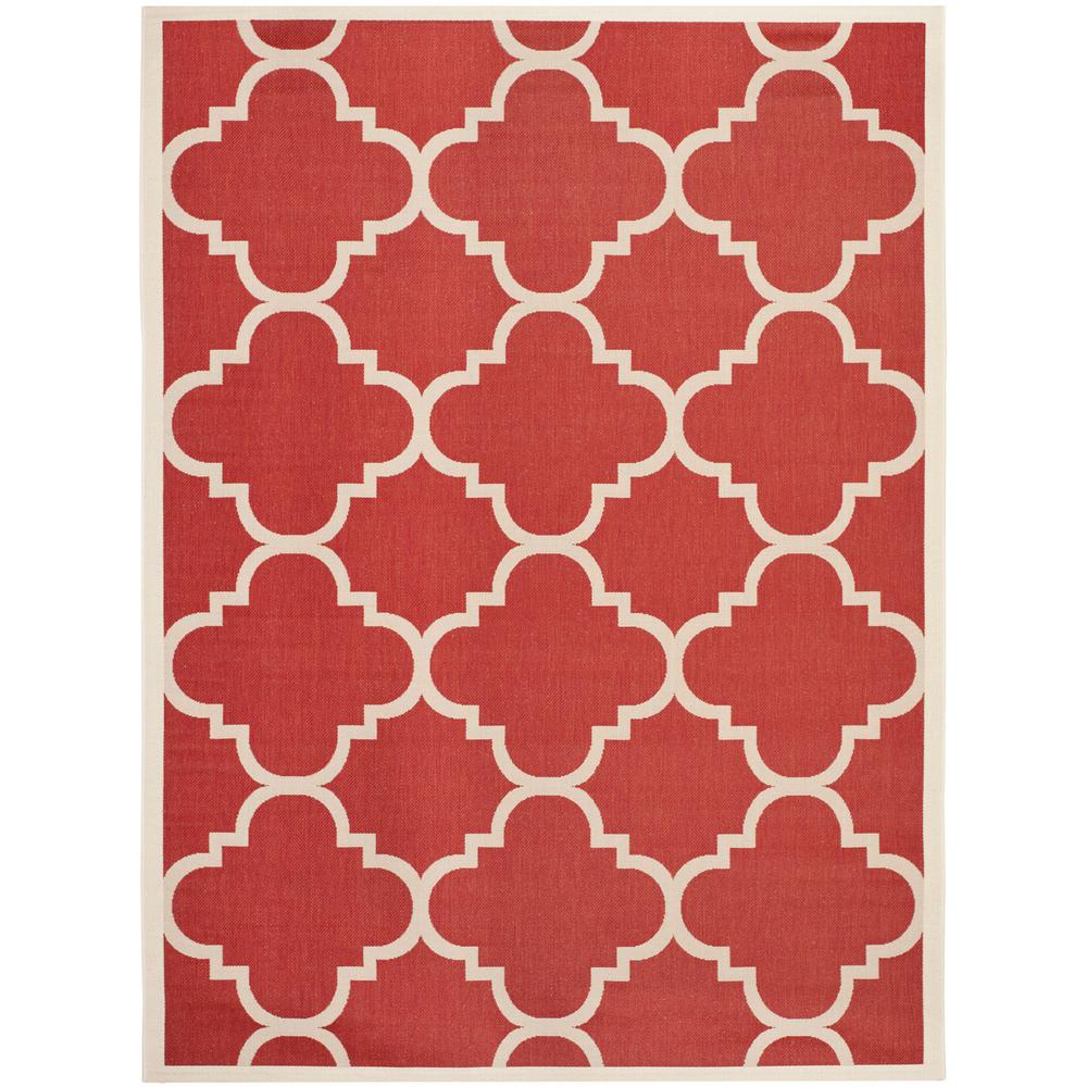 COURTYARD, RED, 8' X 11', Area Rug, CY6243-248-8