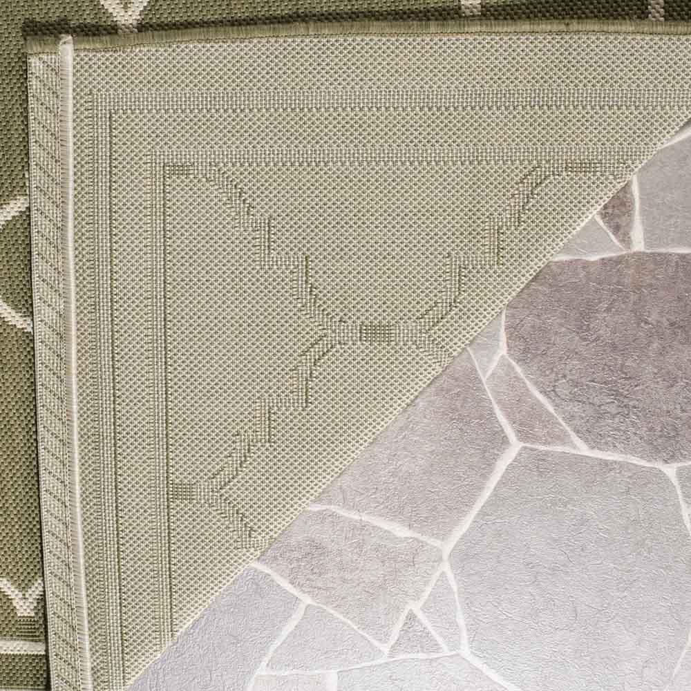 COURTYARD, GREEN / BEIGE, 4' X 5'-7", Area Rug, CY6889-244-4