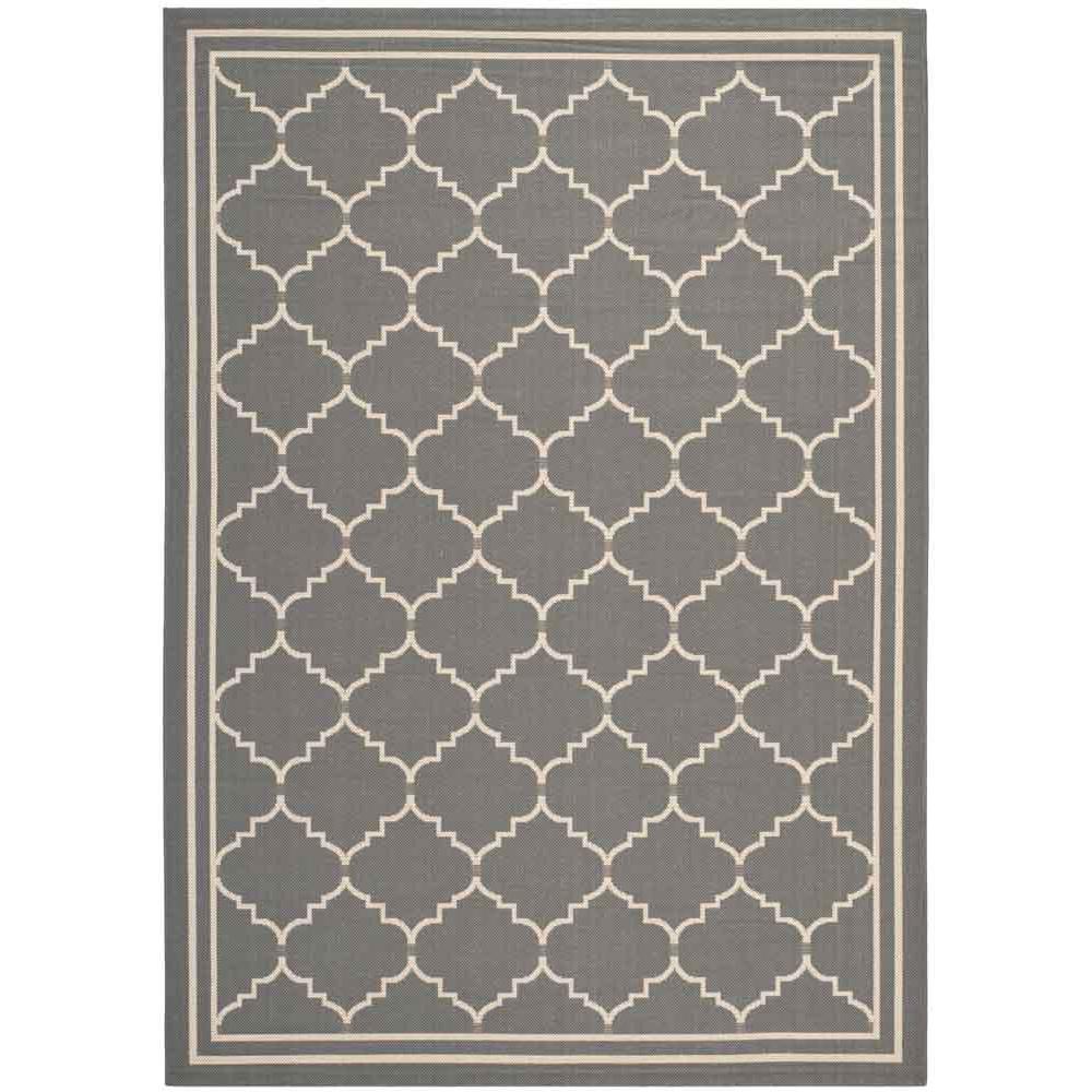 COURTYARD, GREY / BEIGE, 4' X 5'-7", Area Rug, CY6889-246-4