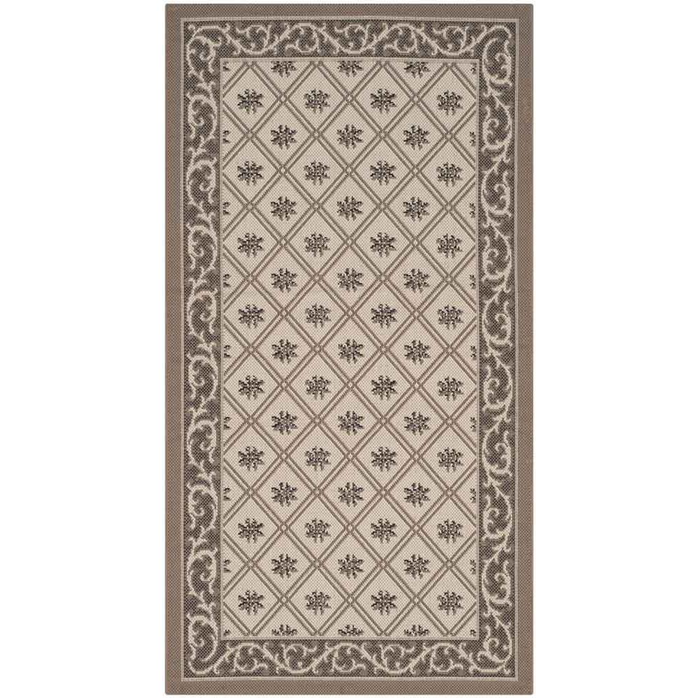COURTYARD, BEIGE / DARK BEIG, 2'-7" X 5', Area Rug, CY7427-079A5-3