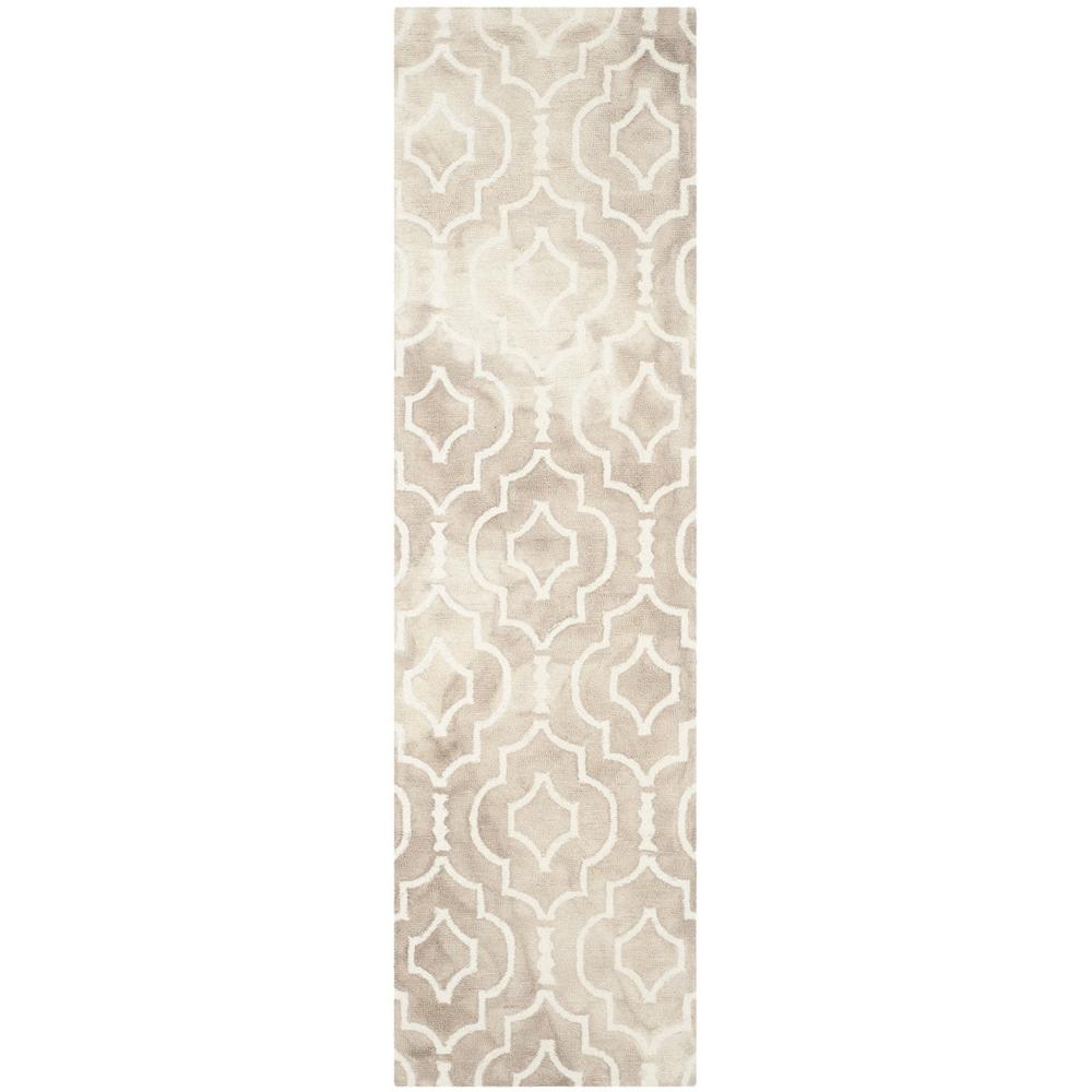 DIP DYE, BEIGE / IVORY, 2'-3" X 8', Area Rug, DDY538G-28