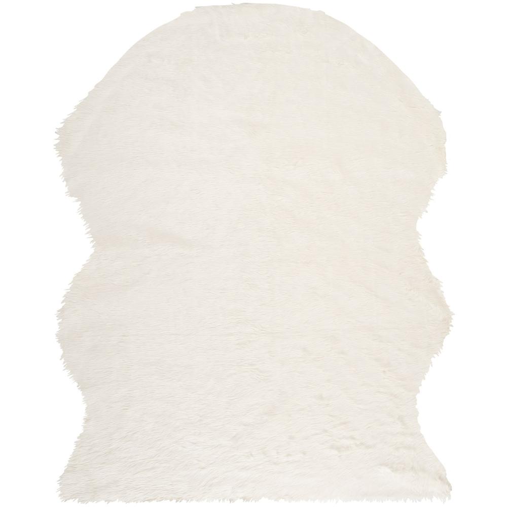 FAUX SHEEP SKIN, IVORY, 8' X 10', Area Rug, FSS115A-8