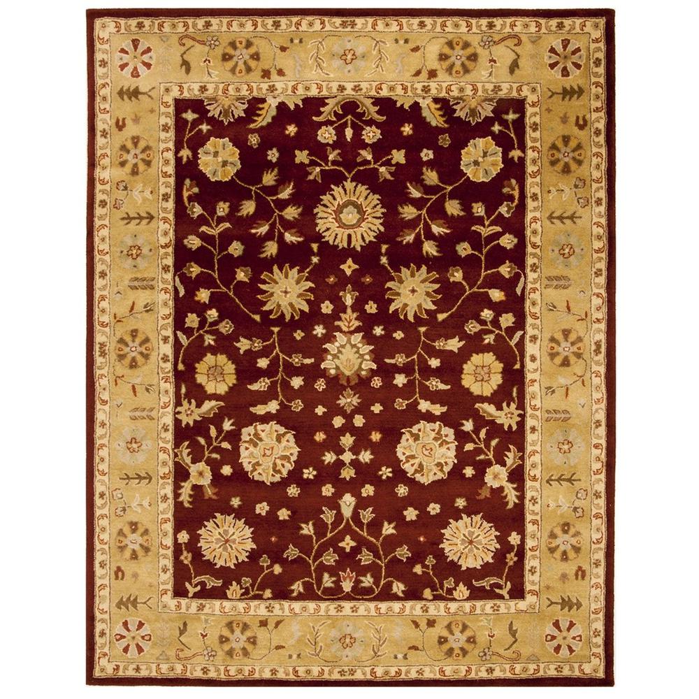 HERITAGE, RED / GOLD, 7'-6" X 9'-6", Area Rug, HG813A-8