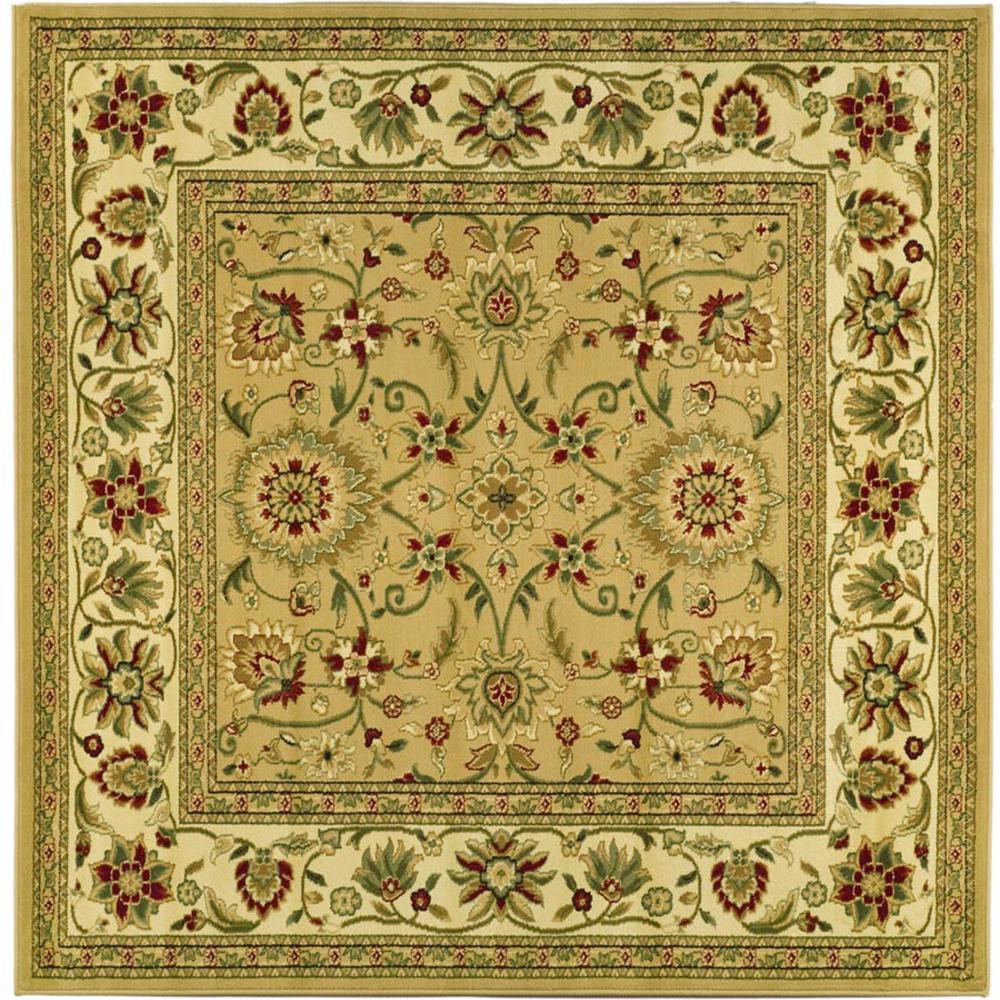 LYNDHURST, BEIGE / IVORY, 6' X 6' Square, Area Rug