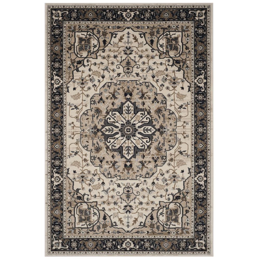 LYNDHURST, CREAM / NAVY, 6' X 9', Area Rug, LNH334K-6
