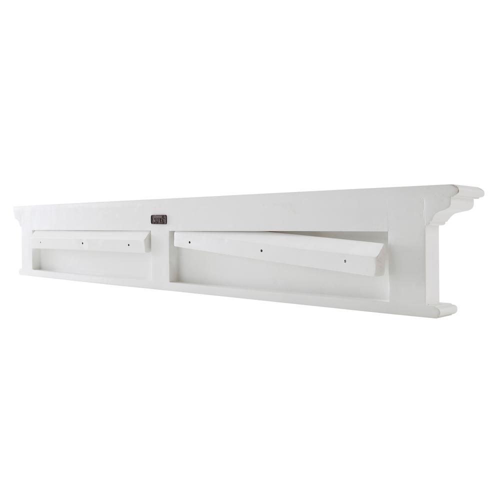 Halifax Classic White 6 Hook Coat Rack