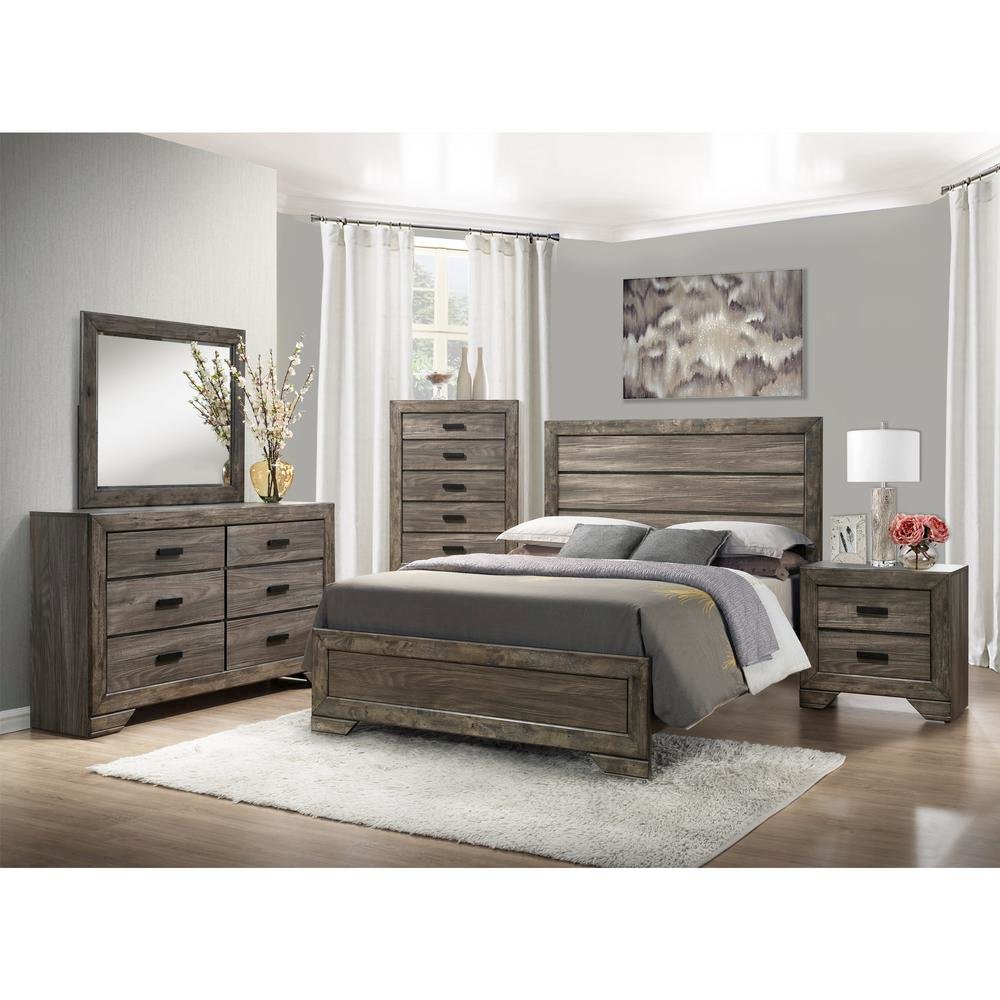 Grayson King Panel Bed