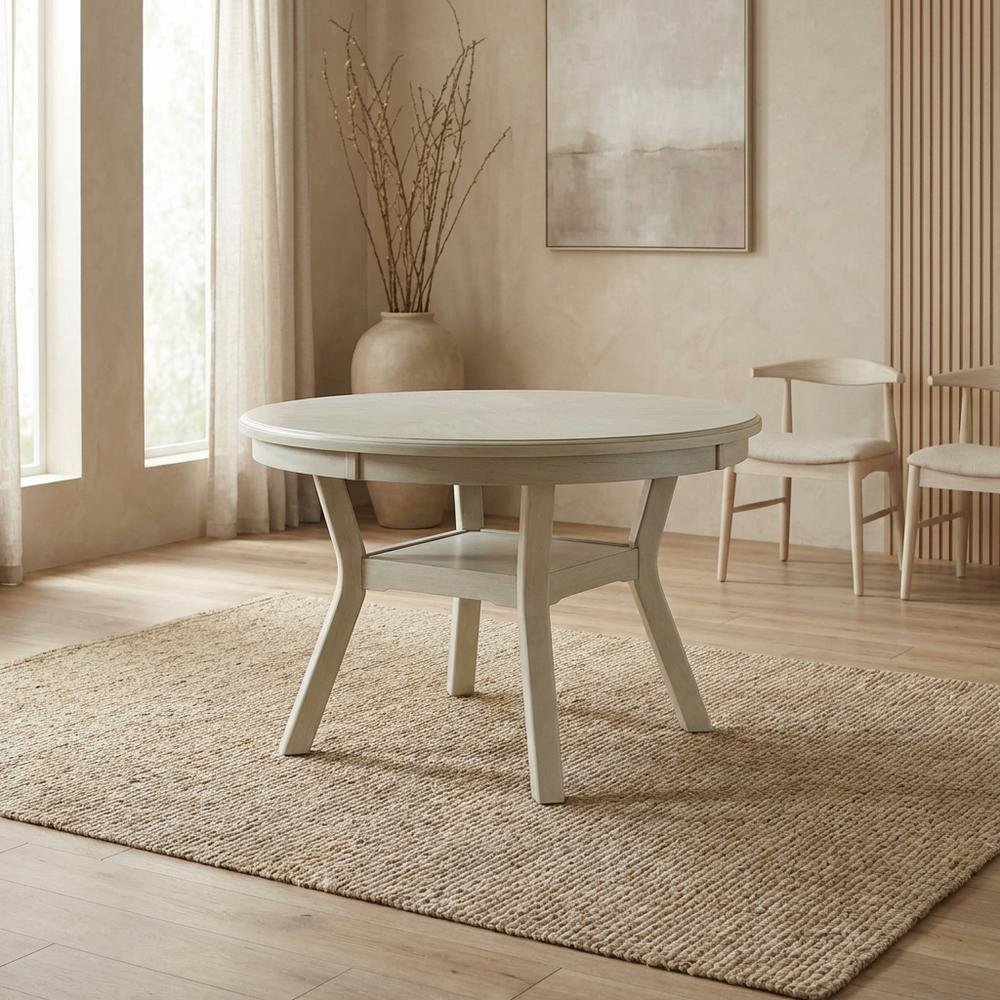 Square Dining Table, Transitional Wood Kitchen Dinner Table, Dining Room,Brown