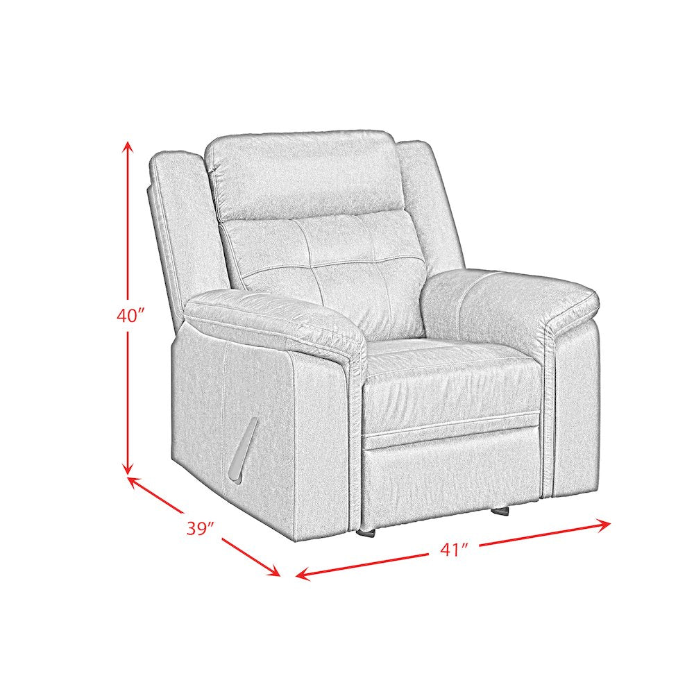 Odyssey Rocker Recliner in Vine Chestnut