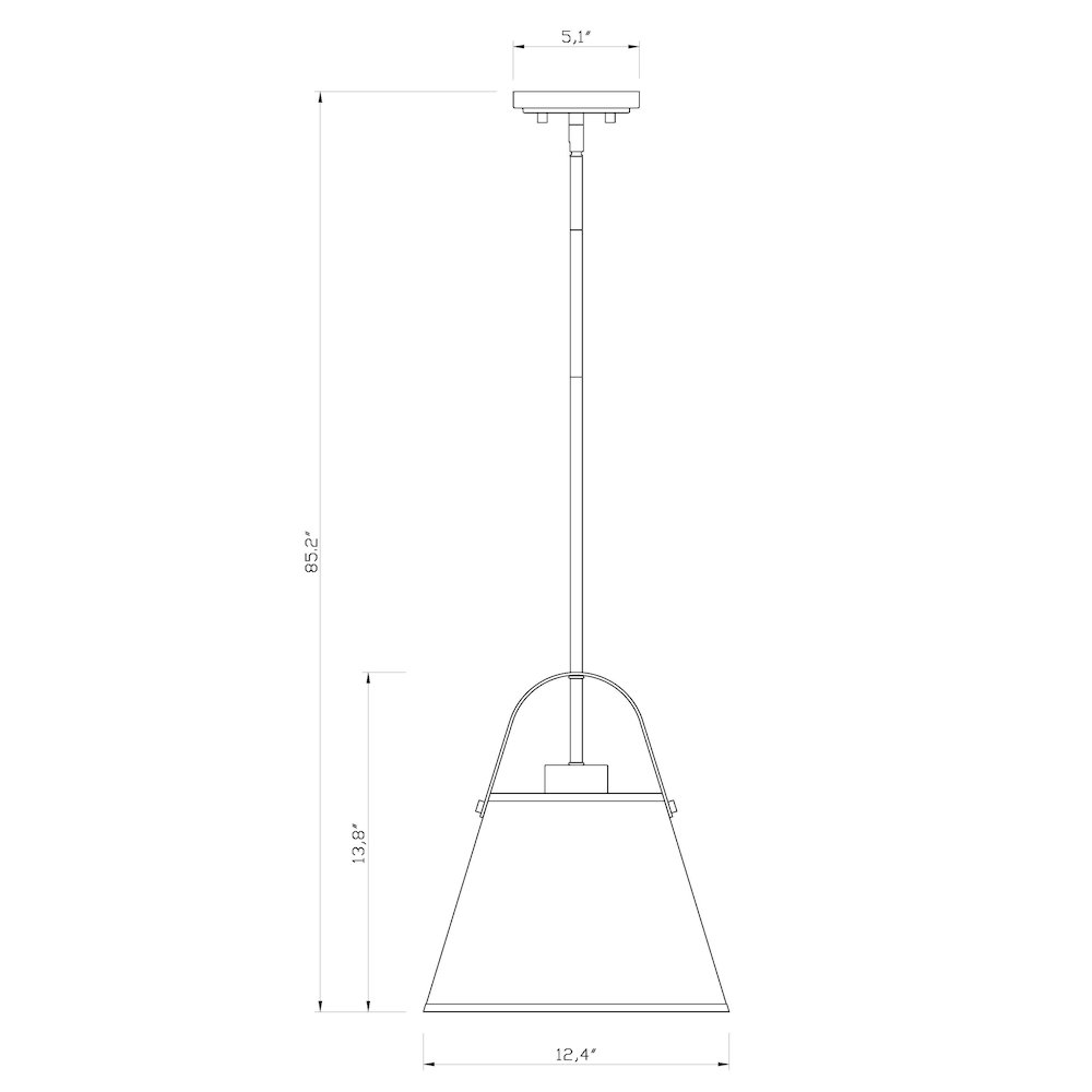 Z-Lite 1 Light Pendant