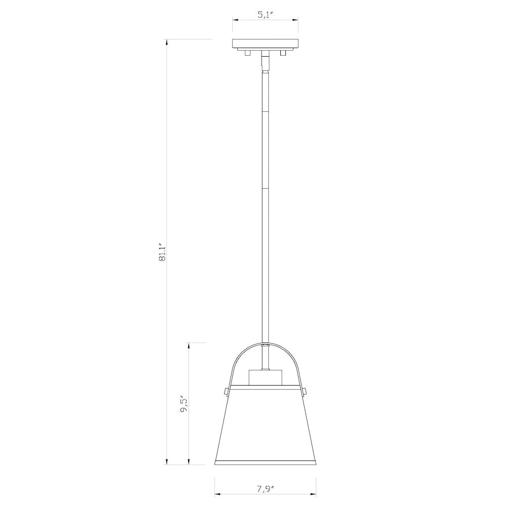 Z-Lite 1 Light Pendant