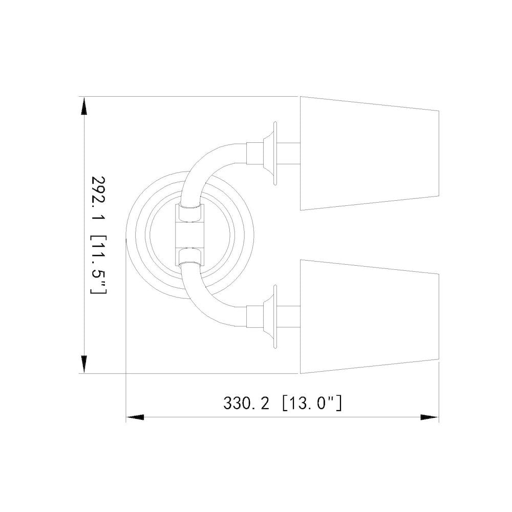 Z-Lite Katerina 2 Light Wall Sconce in Brushed Nickel Frame Finish
