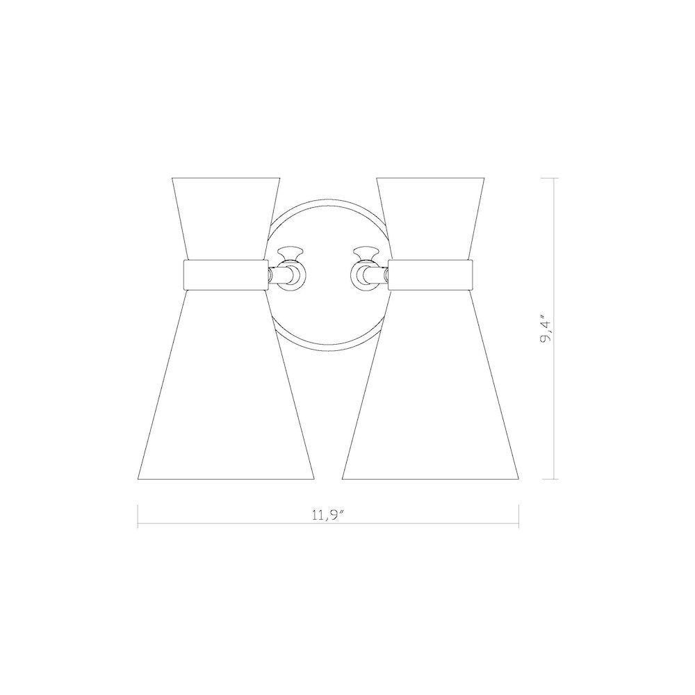 Z-Lite 2 Light Wall Sconce