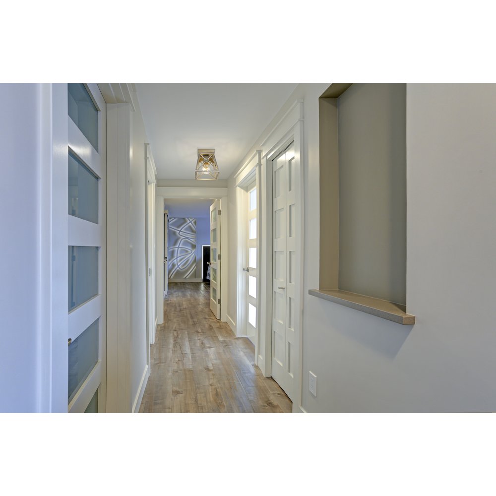 Z-Lite 1 Light Flush Mount