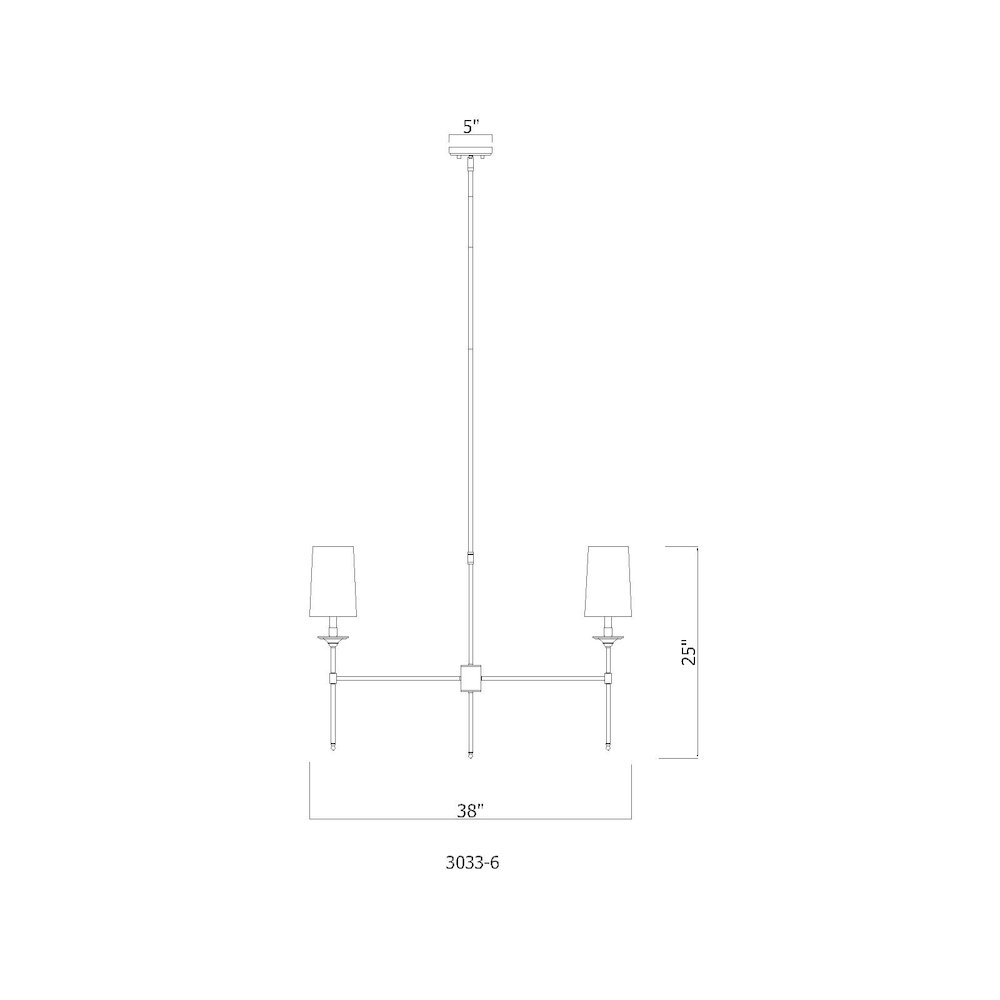 Z-Lite 6 Light Chandelier