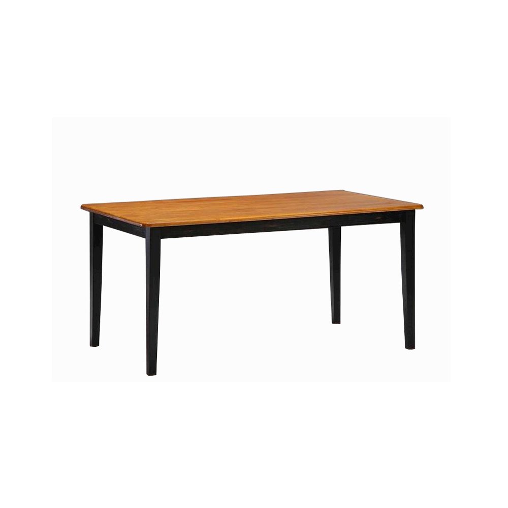 Shaker Table, Black/Oak