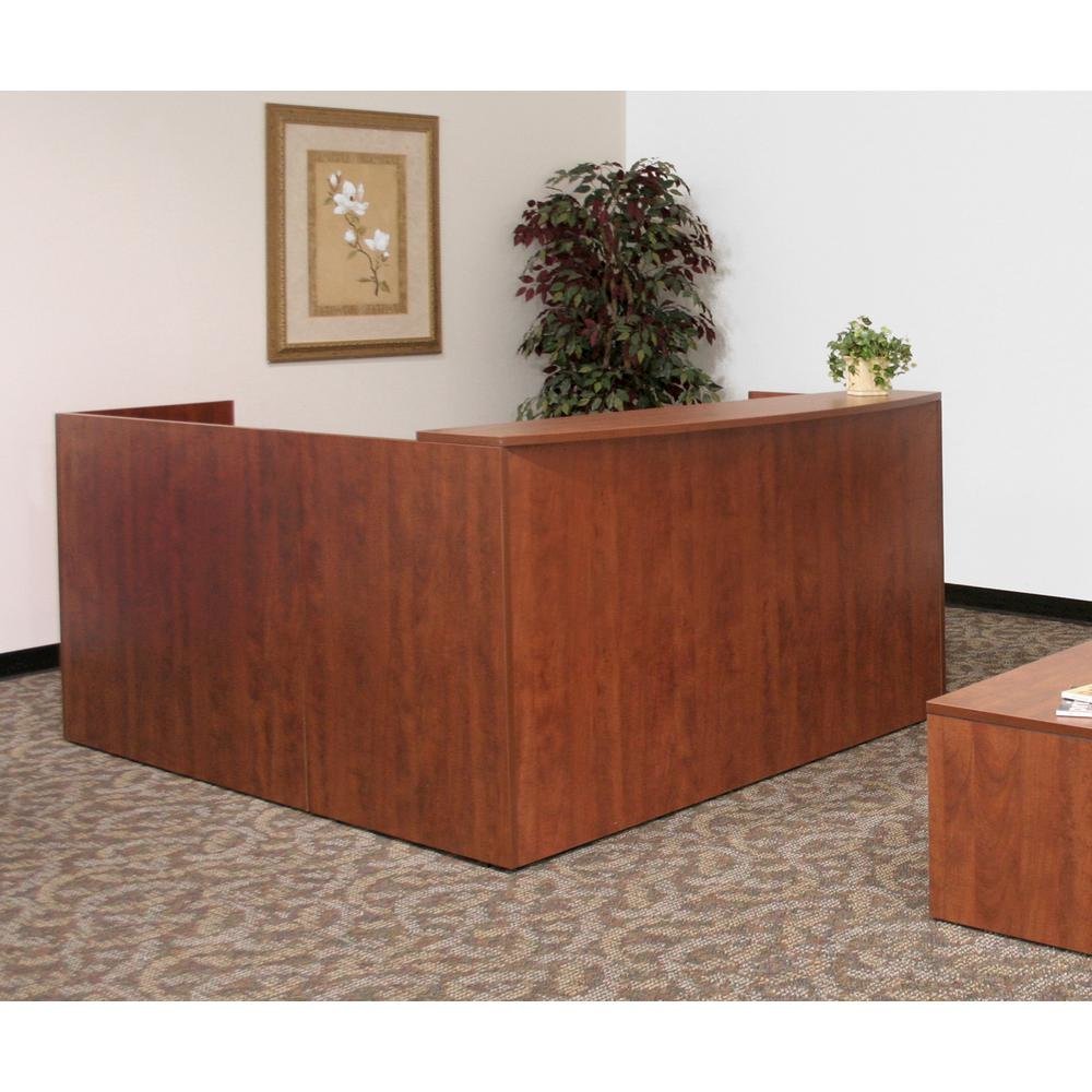 Legacy Reception Desk Shell- Cherry