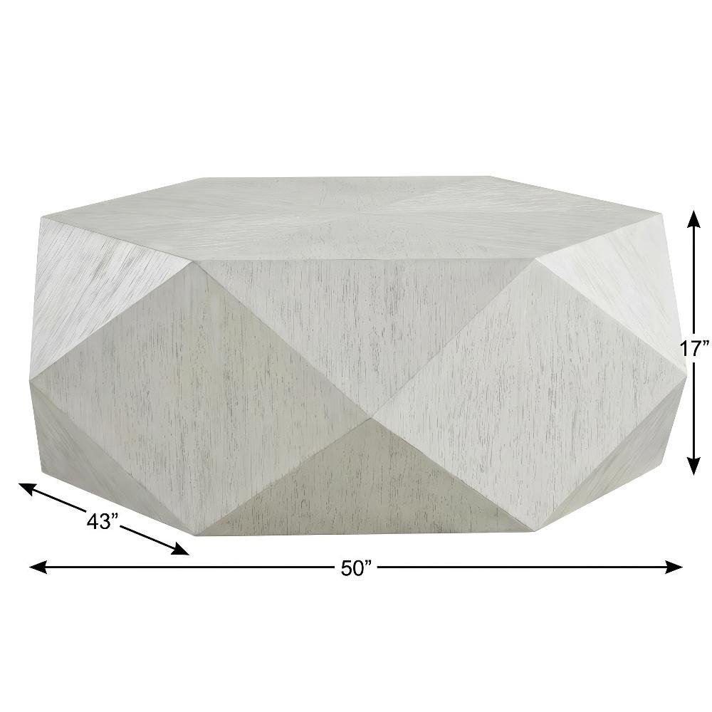 Grey Wood Coffee Table with Sturdy Frame and Durable Finish for Living Room