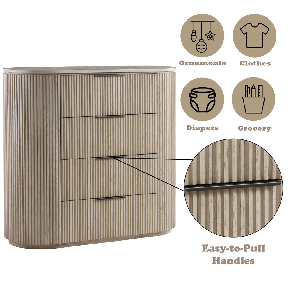 Leanna Dresser 50"W x 45"H