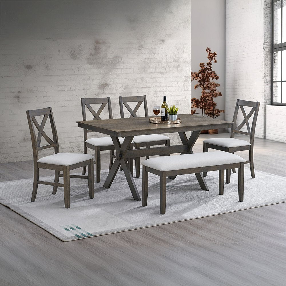 Marit Bench Gray