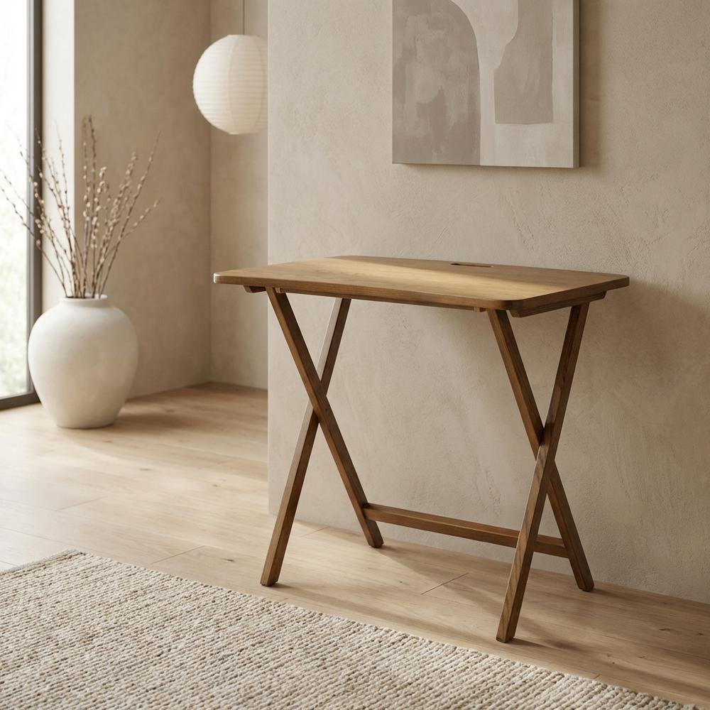 Warm Brown, Folding Table, Folding Design, Quality Build