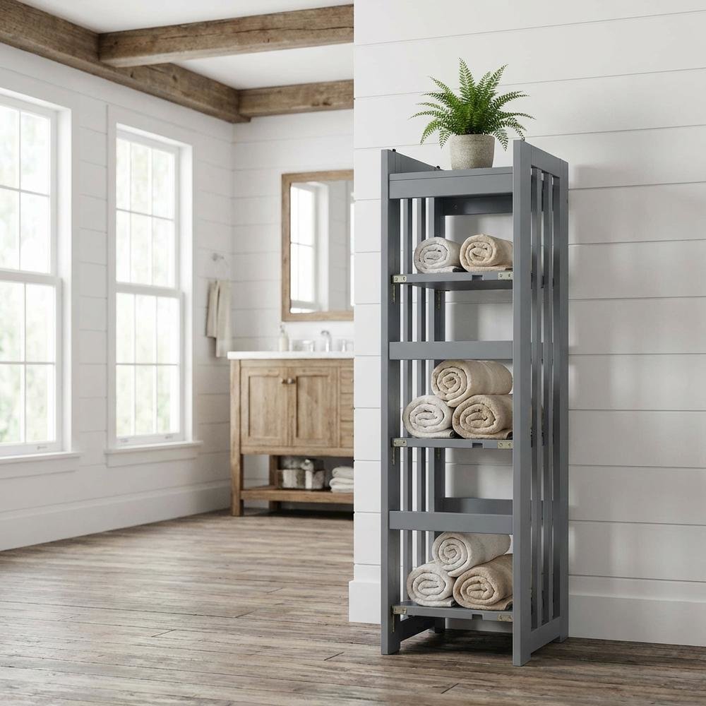 Wooden Bookcase with Modern Design and Durable Construction