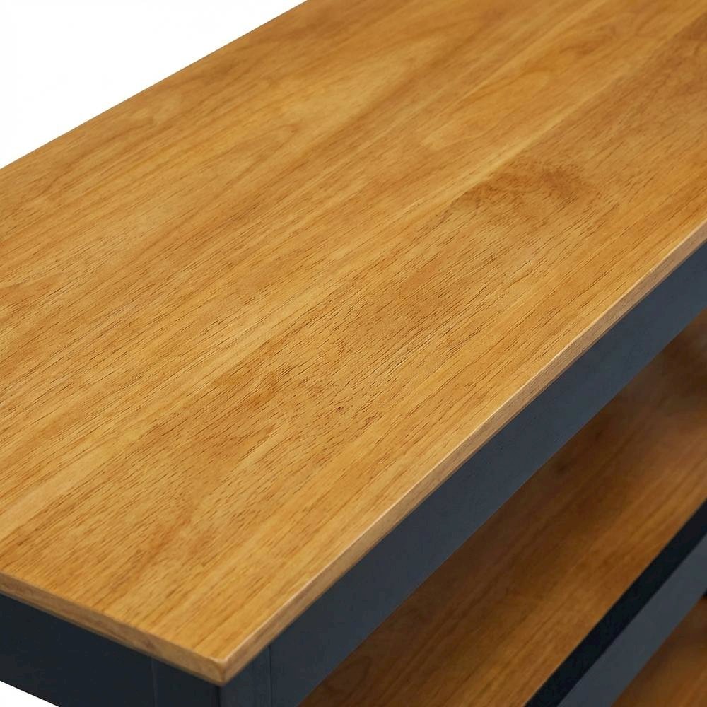 Wooden Bookcase in Rich Walnut Finish with Adjustable Shelves