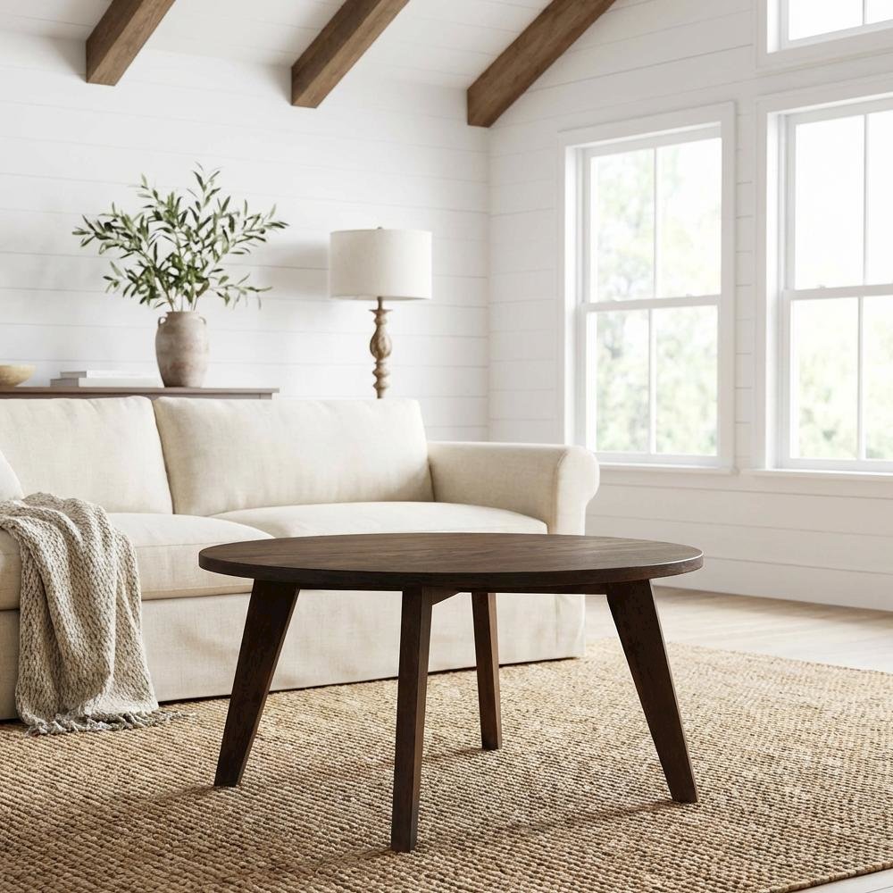 Antique Cherry Coffee Table Solid American Cherry Wood Durable Surface