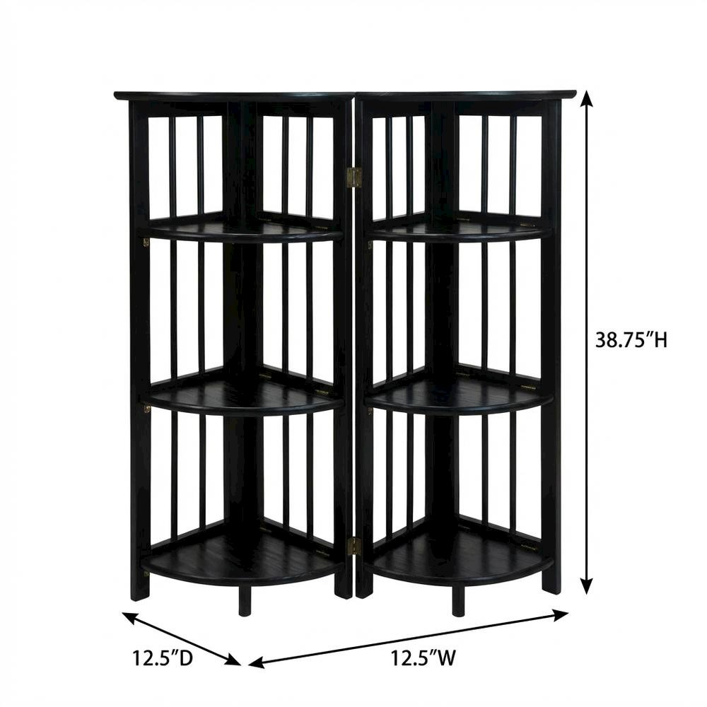 Wooden Bookcase with Shelves and Modern Design for Home Storage