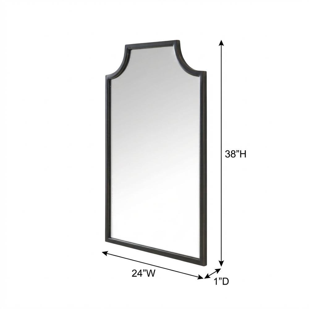 Oil Rubbed Bronze Bathroom Mirror with Anti-Tip Hardware and ISTA Certification