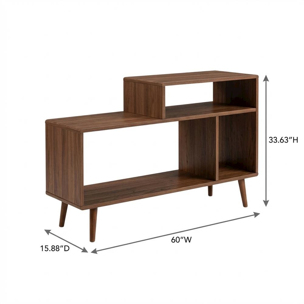 Stylish Record Player Stand with Vinyl Storage for Modern Living